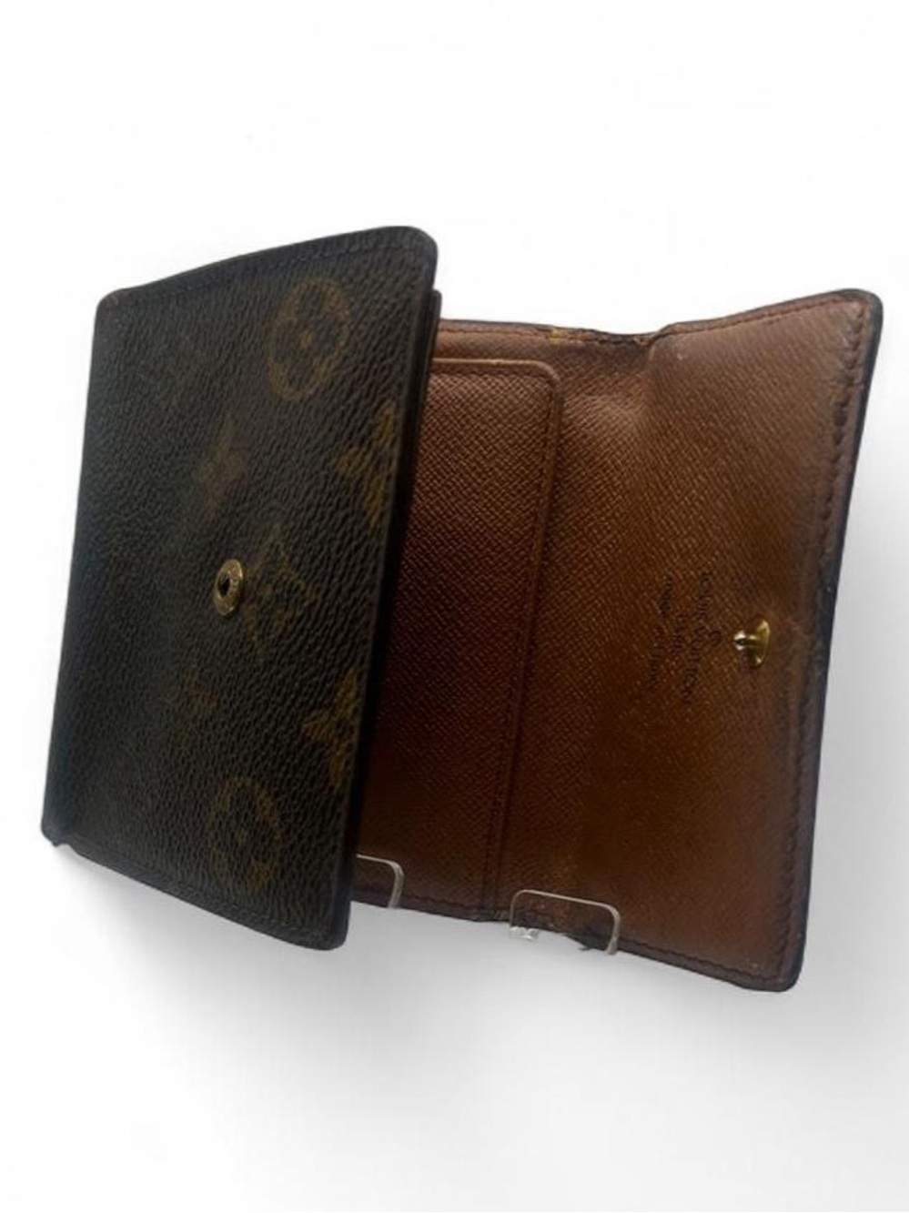 Louis Vuitton Vintage Monogram Compact Trifold Wallet Made in France